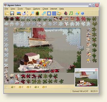 Jigsaws Galore sample screenshot